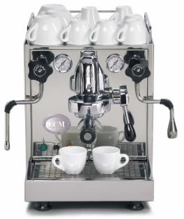 ECM Mechanika III  Edelstahl Poliert  Espressomaschinen