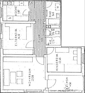 75,19 qm, 3-Zimmer-ETWohnung in Bad Steben