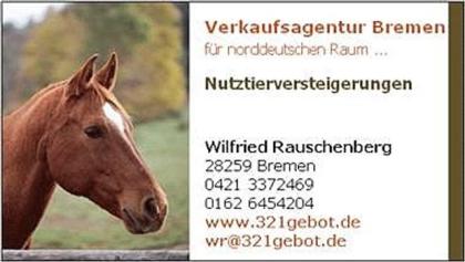 Versteigern Sie Ihre Tiere