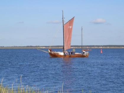 Wassergrundstück Piratennest Ostsee Halbinsel Darß mit Hund - Angeln