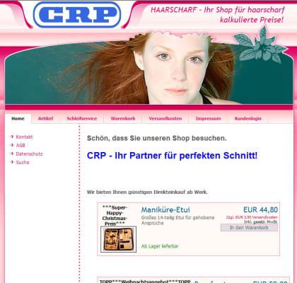 CRP - Ihr Partner für perfekten Schnitt!
