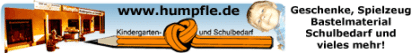 Spielzeug und Bastelmaterial bei www.humpfle.de