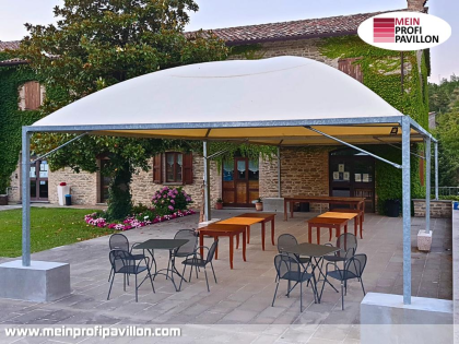 Pavillon 5x5 Überdachung Sonnenschutz Festzelt Terrassenüberdachung Pvc