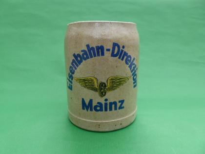 Bierkrug, Eisenbahndirektion Mainz, um 1900-1930