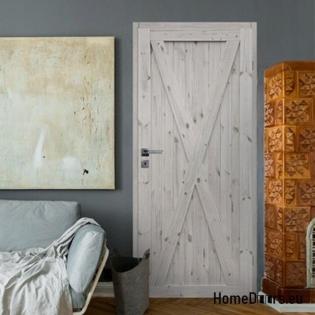 RADEX LOFT XI 60 70 80 90 Holztüren Rohholzflügel mit Knoten