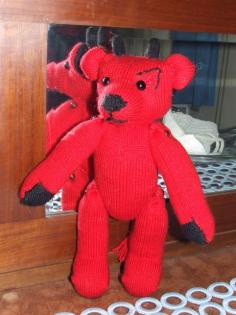 Herziges TEUFELCHEN /  KRAMPUS Handarbeit