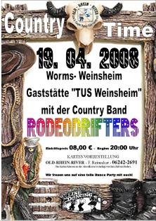 Country Time  in Worms am Rhein  am 19. April2021