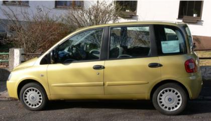Fiat Multipla mit ERDGAS und Benzinantrieb natural Power