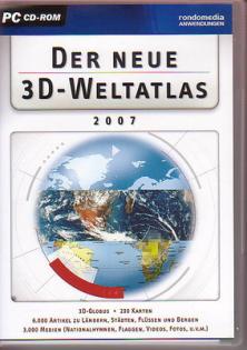 Weltatlas2021 in 3D - PC Software  NEU  OVP  1,99 €