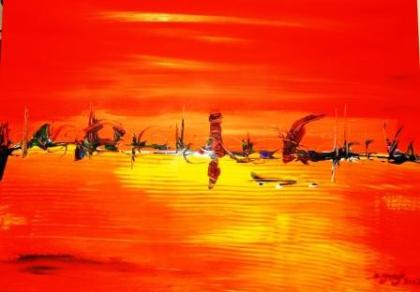 Moderne Acrylbilder zu erschwinglichen Preisen von Anja Graf