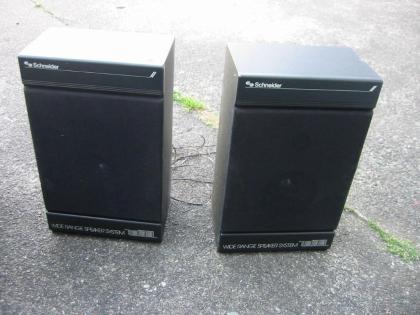 Stereoanlage Schneider SPP 112 Kompaktanlage + 2 Schneider Boxen