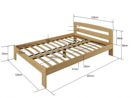 Ehebett mit Lattenrost Matratze Jugendbett Einzelbett Doppelbett