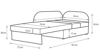 Ecksofa Kindersofa Schlaffunktion Kissen links/ rechts Klappsofa Autos bis 163cm