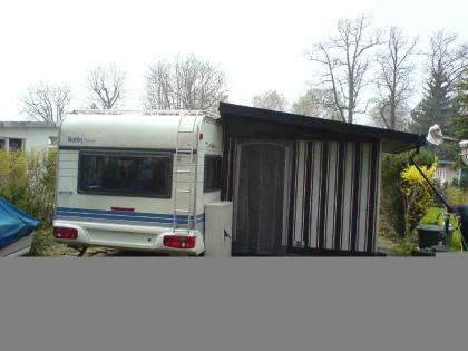 1a Wohnwagen Hobby Prestige 495 UB, Baujahr 07/99