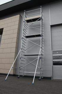 Rollgerüst, Fahrgerüst BASIC Typ 3, bis 8, 30 m, 2, 0 m Plattformen, Stellmaß 1,