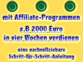 Geld verdienen mit Partnerprog