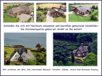 Luftbilder aus bis zu 18 m Höhe vom Boden aus