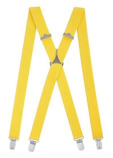 Damenhosenträger X Form 2, 5 cm breit 115 cm lang elastisch 4 starke Metallklipp