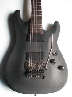 Verkaufe Schecter Demon 7 FR SBK E-Gitarre Active Floyd Rose