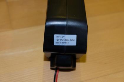 Bafang BBS HD 1000W, E Bike Umbausatz mit Akku Tiger Shark