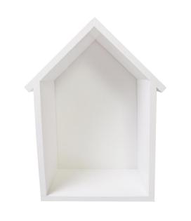 Kinderregal Regal Haus Schrankschen Anhängeregal Weiß Bücherregal Bücherbrett