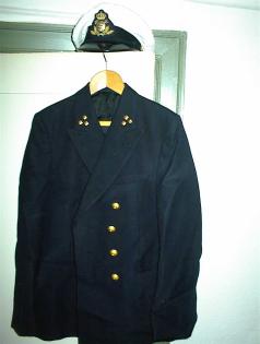 Polizei uniform der daniche marine zollpolizei