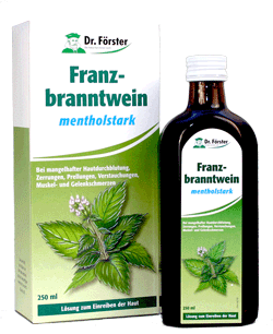 FRANZBRANNTWEIN  MENTHOLSTARK