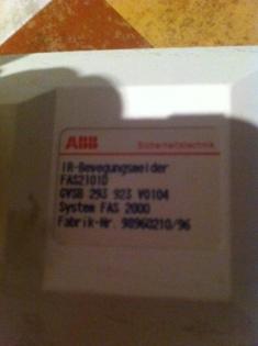 Funkalarmanlage ABB