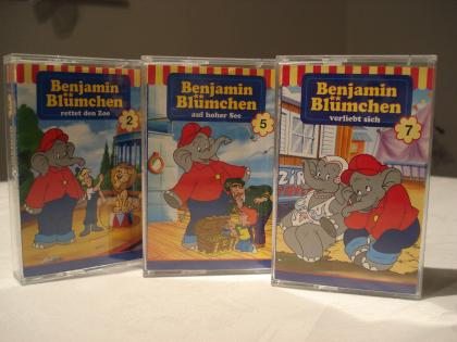 Benjamin Blümchen Hörspielkassetten