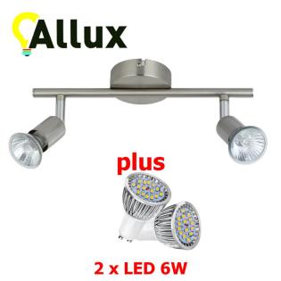 Deckenleuchte Spots GU10 LED Strahler Wandlampe Deckenlampe