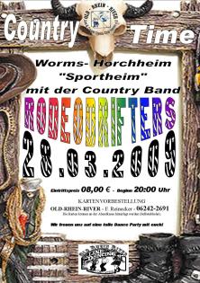 Der Countdown zur Country Time, in Worms am Rhein, läuft