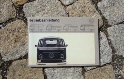 Betriebsanleitung VW Transporter / Bus T2 1975