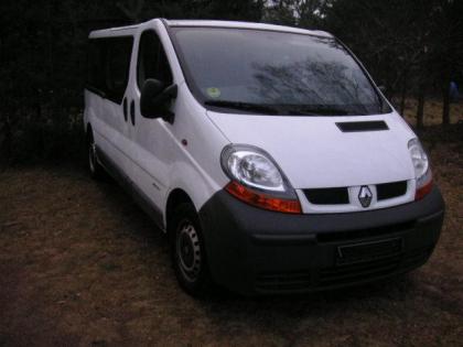 RENAULT TRAFIC  fensterbus 1,9 dci100  6-Sitzer mit Klima LANG Heckt.