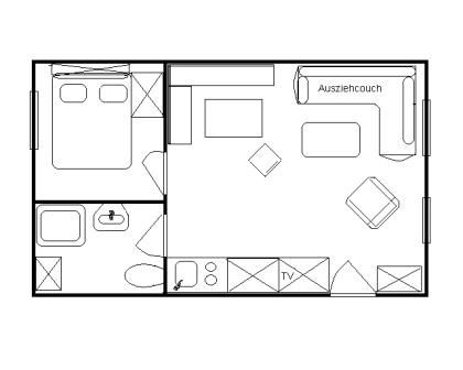 Gemütliche, gepflegte Wohnung im Zentrum von Neubukow ab dem 01. April zu vermie