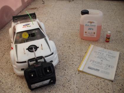 Super Probe 1:8 Verbrenner Im sehr guten zustand mit viel zubehör