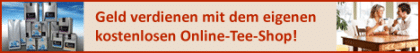 Zweiteinkommen durch kostenlosen Online-Tee-Shop