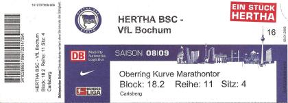  ALLERLETZTE HERTHA BSC Eintrittskarte zu vergeben.....  