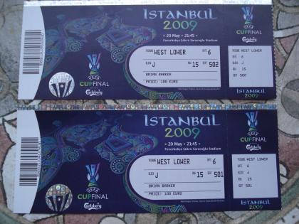 Ich verkaufe 2 Tickets UEFA Finale Istanbul