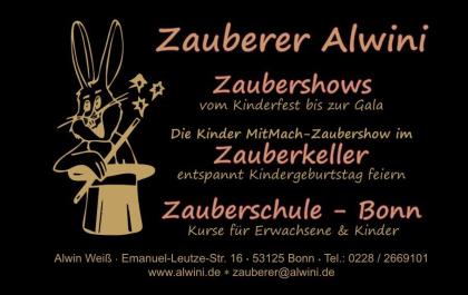 Alwini - Zauberer und Zauberschule Bonn - zaubern lernen