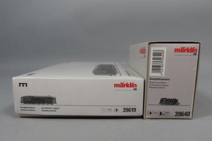 Märklin 39619 39640 Dampfloks digital (Z 133912)