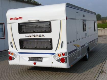 Vermieten neuen Wohnwagen Detleffs mit Etagenbetten