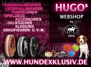 Exklusive Hundeaccessiores der Boutique  Sirius  erhältlich bei hundexklusiv.de