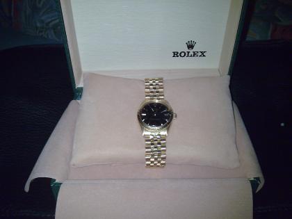 Ich verkaufe meine originale Rolex aus 750er Gold!