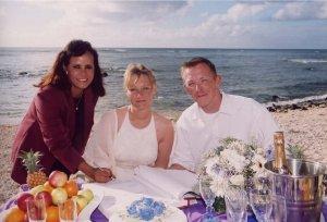 Katamaranhochzeit auf Mauritius,
