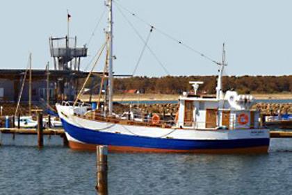 Urlaub auf dem ehem. Fischkutter  MS Sophie Scholl  auf Rügen