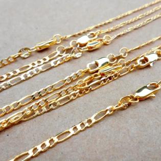 5-teiliges Goldenes Fußkettchen-Set. NEU !