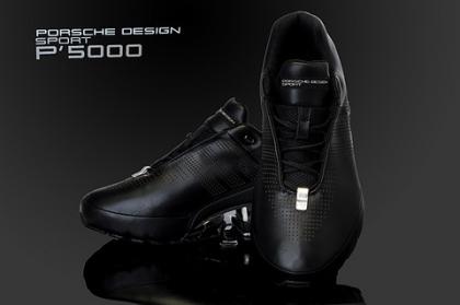 Adidas Porsche-Design Sportschuh Gr. 44 & 46 (Schwarz,Leder,Federung) P5000 / Bo