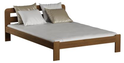 Bett Massivholzbett mit Lattenrost Gästebett KBD06 Erle 140x200