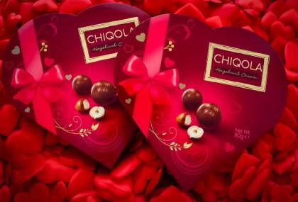 Chiqola Haselnuss Pralinen