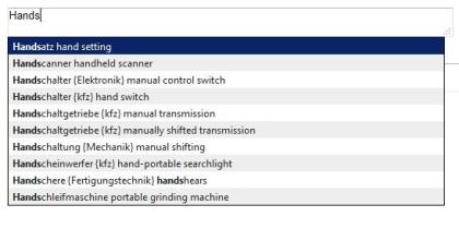 Technisches Woerterbuch als CD-ROM